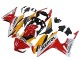 Migliori Carena Moto Honda CBR500R 2016-2018 - Giallo Bianco Rosso Repsol HRC