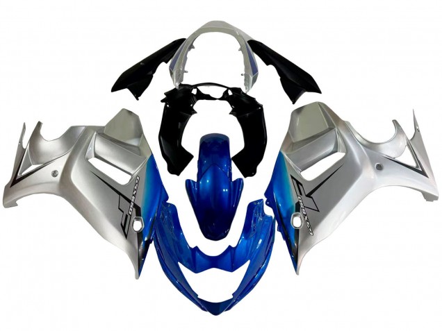 Migliori Carena Moto Suzuki GSX650F 2008-2013 - Argento Blu
