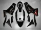 Migliori Carena Moto Kawasaki EX650 2006-2008 - Nero Lucido Rosso Fiamma