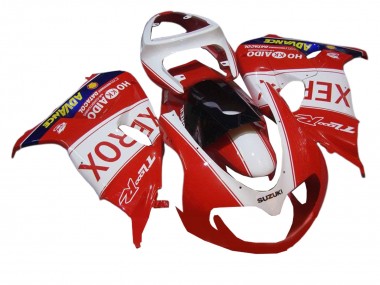 Migliori Carena Moto Suzuki TL1000R 1998-2003 - Bianco Rosso Nero Xerox