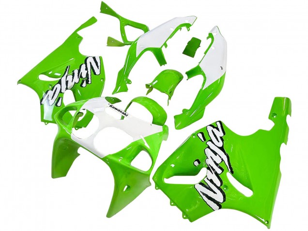 Migliori Carena Moto Kawasaki ZX7R 1996-2003 - Bianco Verde
