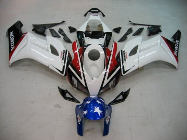 Migliori Carena Moto Honda CBR1000RR 2004-2005 - Bianco Rosso Nero Lucido Blu Stella