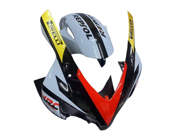 Migliori Carena Moto Honda CBR1000RR 2004-2005 - Giallo Rosso Bianco Lucido Red Bull Repsol HRC