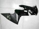 Migliori Carena Moto Kawasaki EX650 2009-2011 - Nero Lucido Bianco Decal