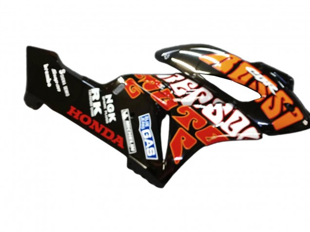Migliori Carena Moto Honda CBR1000RR 2004-2005 - Giallo Arancia Nero Lucido Repsol Rossi 46