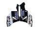 Migliori Carena Moto Honda CBR1000RR 2004-2005 - Nero Lucido Bianco West