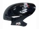 Migliori Carena Moto Honda CBR1000RR 2004-2005 - Nero Lucido Bianco West