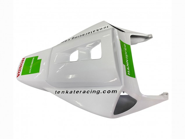 Migliori Carena Moto Honda CBR1000RR 2004-2005 - Bianco Verde Nero Lucido Hannspree 52