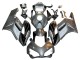 Migliori Carena Moto Honda CBR1000RR 2004-2005 - Argento Nero Lucido