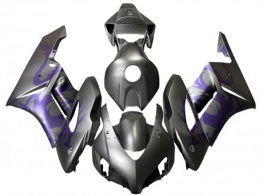 Migliori Carena Moto Honda CBR1000RR 2004-2005 - Argento Viola