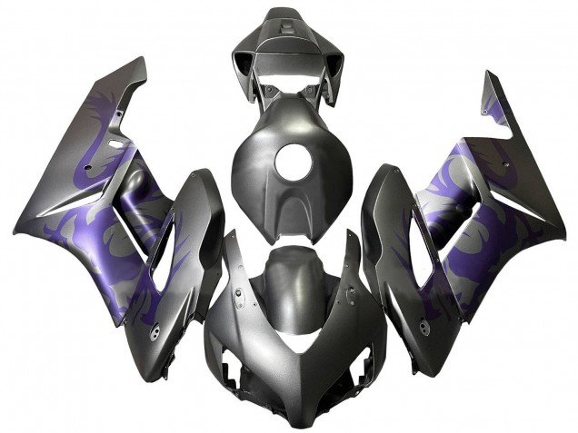 Migliori Carena Moto Honda CBR1000RR 2004-2005 - Argento Viola