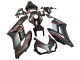 Migliori Carena Moto Honda CBR1000RR 2004-2005 - Nero Lucido Grigio Lucido Rosso Banda