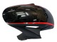 Migliori Carena Moto Honda CBR1000RR 2004-2005 - Nero Lucido Grigio Lucido Rosso Banda