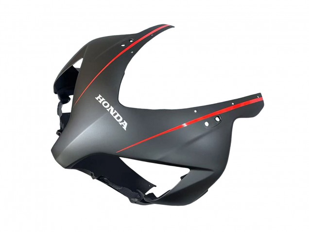 Migliori Carena Moto Honda CBR1000RR 2004-2005 - Nero Lucido Grigio Lucido Rosso Banda