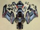 Migliori Carena Moto Honda CBR1000RR 2004-2005 - Nero Lucido Grigio Lucido Rosso Banda