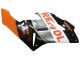 Migliori Carena Moto Honda CBR1000RR 2004-2005 - Arancia Argento Nero Lucido Repsol