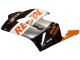 Migliori Carena Moto Honda CBR1000RR 2004-2005 - Arancia Argento Nero Lucido Repsol