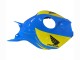 Migliori Carena Moto Honda CBR1000RR 2004-2005 - Blu Giallo Nero Lucido