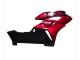 Migliori Carena Moto Honda CBR1000RR 2004-2005 - Rosso Nero Lucido Banda