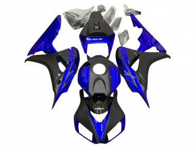 Migliori Carena Moto Honda CBR1000RR 2006-2007 - Blu Nero Opaco