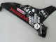 Migliori Carena Moto Honda CBR1000RR 2006-2007 - Bianco Verde Nero Lucido Hannspree 52
