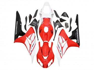 Migliori Carena Moto Honda CBR1000RR 2006-2007 - Bianco Rosso Nero Lucido
