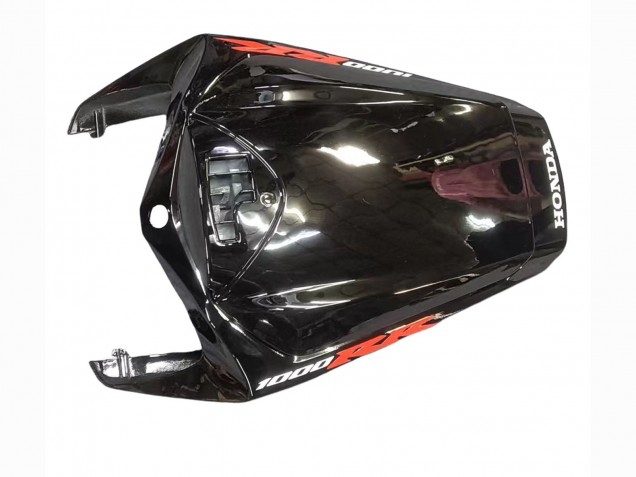 Migliori Carena Moto Honda CBR1000RR 2008-2011 - Nero Lucido Rosso Fiamma