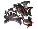 Migliori Carena Moto Honda CBR1000RR 2008-2011 - Nero Fibra di Carbonio Rosso