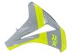 Migliori Carena Moto Honda CBR1000RR 2008-2011 - Nardo Grigio Fluorescent Verde