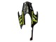 Migliori Carena Moto Honda CBR1000RR 2008-2011 - Nardo Grigio Fluorescent Verde