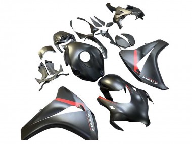 Migliori Carena Moto Honda CBR1000RR 2008-2011 - Nero Opaco Rosso Fireblade