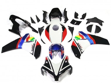 Migliori Carena Moto Honda CBR1000RR 2008-2011 - Bianco Rosso Blu Nero Lucido Stella