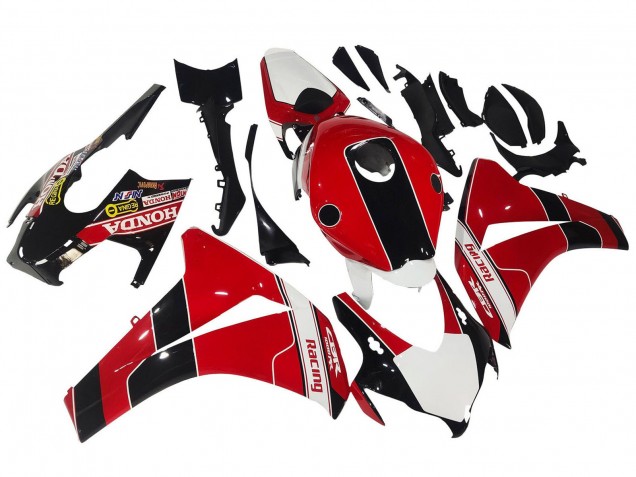Migliori Carena Moto Honda CBR1000RR 2008-2011 - Rosso Bianco Nero Lucido Corsa