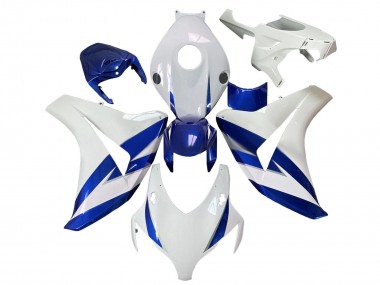 Migliori Carena Moto Honda CBR1000RR 2008-2011 - Bianco Blu