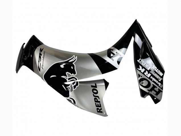 Migliori Carena Moto Honda CBR1000RR 2012-2016 - Argento Nero Lucido Repsol Red Bull