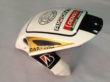 Migliori Carena Moto Honda CBR1000RR 2012-2016 - Bianco Nero Lucido Rizoma Playboy