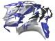 Migliori Carena Moto Honda CBR1000RR 2012-2016 - Argento Blu HRC