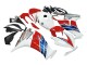 Migliori Carena Moto Honda CBR1000RR 2012-2016 - Bianco Argento Blu Rosso