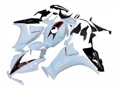 Migliori Carena Moto Honda CBR1000RR 2012-2016 - Bianco Nero Lucido