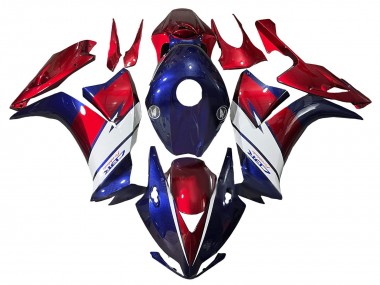 Migliori Carena Moto Honda CBR1000RR 2012-2016 - Rosso Blu Bianco Fireblade