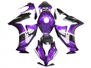 Migliori Carena Moto Honda CBR1000RR 2012-2016 - Viola Nero Lucido