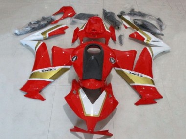 Migliori Carena Moto Honda CBR1000RR 2012-2016 - Bianco Rosso Oro