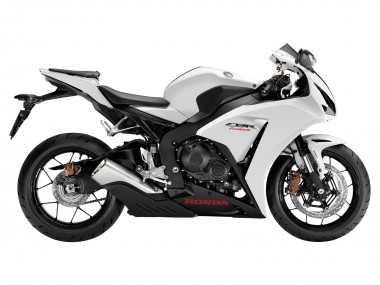 Migliori Carena Moto Honda CBR1000RR 2012-2016 - Bianco Nero Opaco