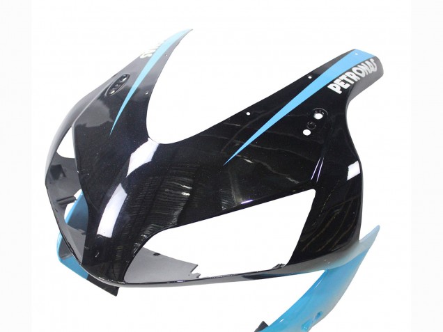 Migliori Carena Moto Honda CBR600RR 2003-2004 - Azzurro Chiaro Rosso Nero Lucido Dunlop