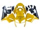 Migliori Carena Moto Honda CBR600RR 2003-2004 - Giallo Nero Lucido