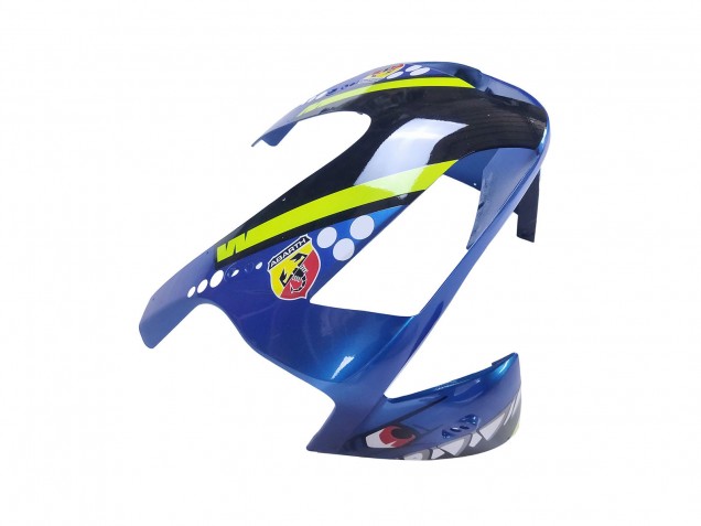 Migliori Carena Moto Honda CBR600RR 2003-2004 - Blu Neon Giallo Nero Lucido Squalo