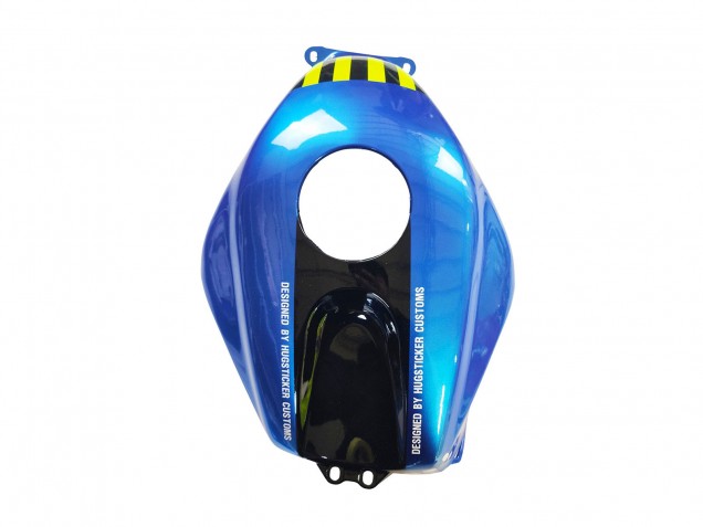Migliori Carena Moto Honda CBR600RR 2003-2004 - Blu Neon Giallo Nero Lucido Squalo