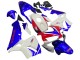 Migliori Carena Moto Honda CBR600RR 2003-2004 - Bianco Blu Rosso HRC
