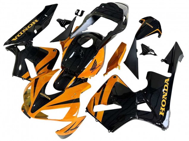 Migliori Kit Carena Moto Completo Honda CBR600RR 2003-2004 - Arancia Bianco Rosso Nero Lucido Repsol