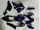 Migliori Carena Moto Honda CBR600RR 2003-2004 - Blu Scuro Nero Lucido